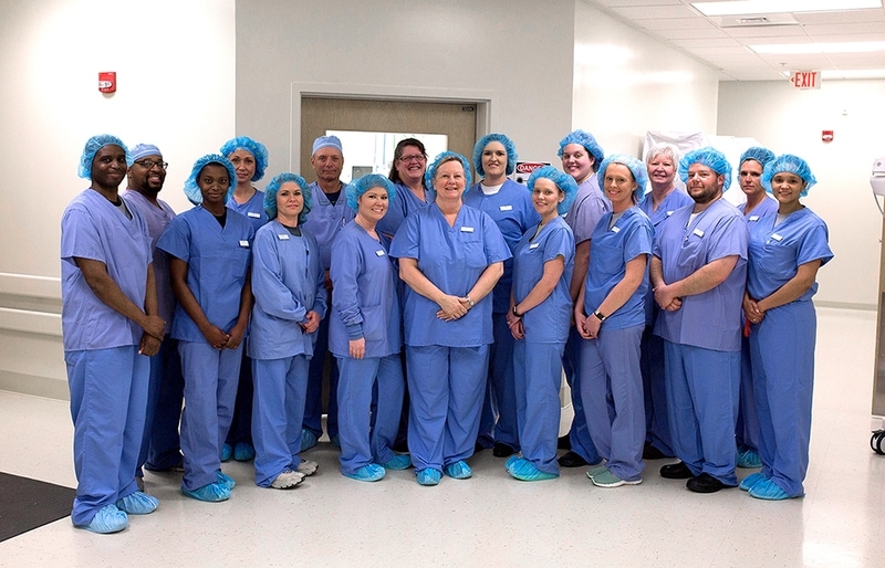 The surgical staff at Florence Surgery & Laser Center, LLC in Florence, SC